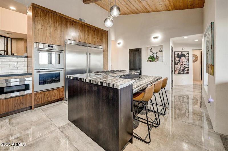 Fantasy Marble Kitchen Island Bar