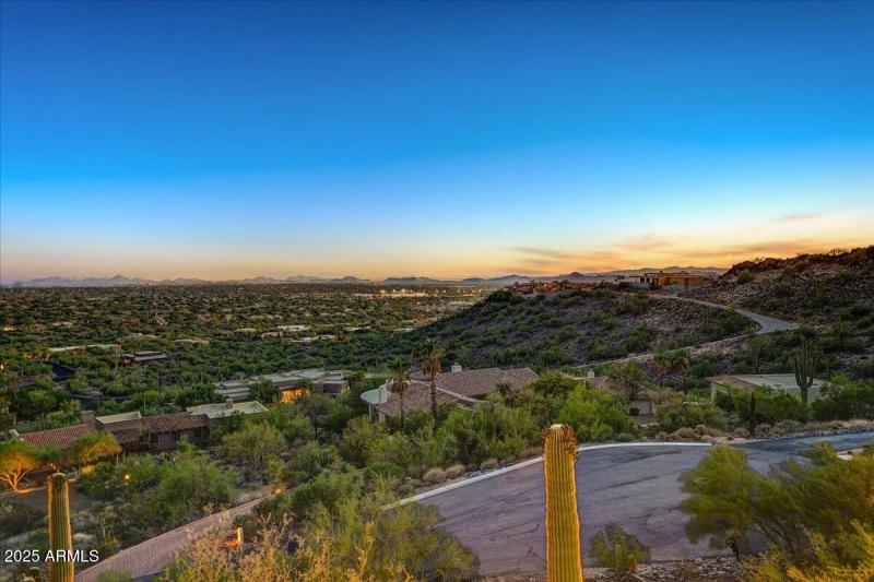 Twilight Views Over the Valley