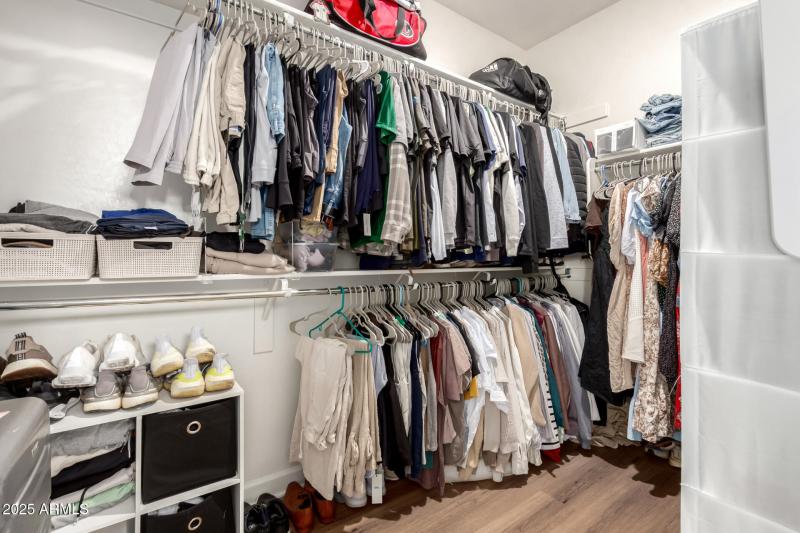 Large walk-in closet