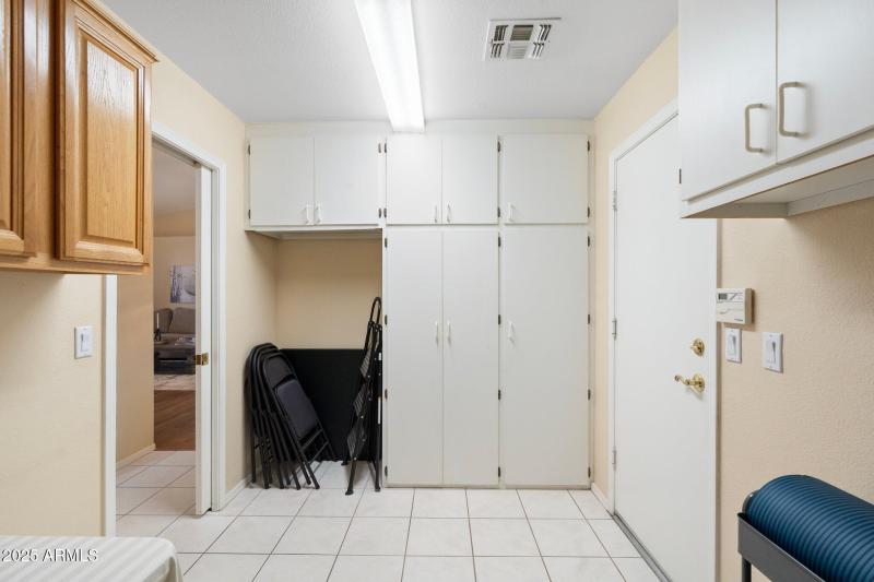 Addition Pantry and Office Storage.