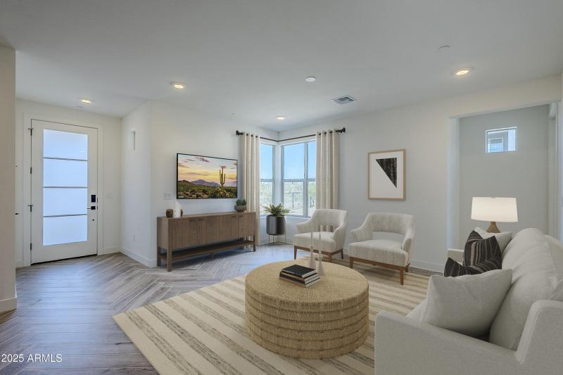 Virtually Staged Great Room