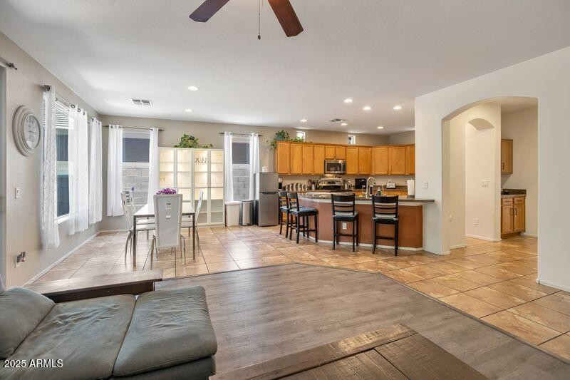 WILLIAMS NEW GREAT ROOM TO DIN KITCH