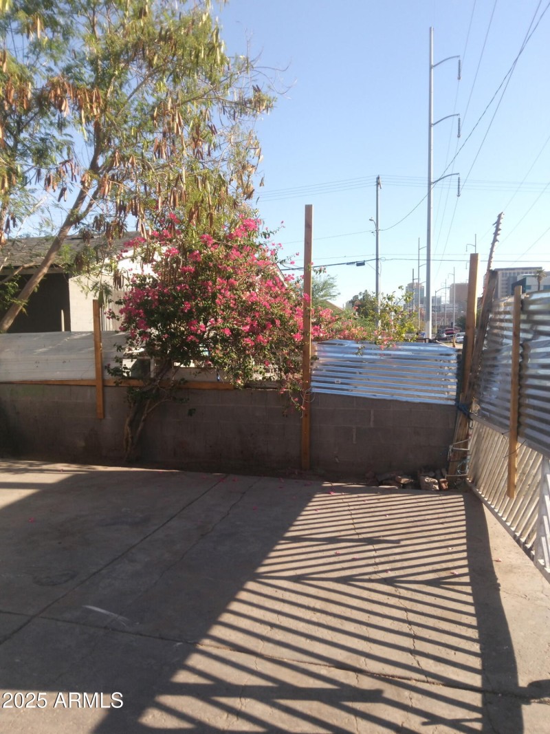 Front driveway
