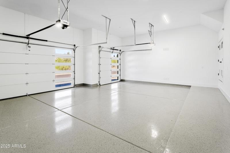 3 Car Epoxy Garage