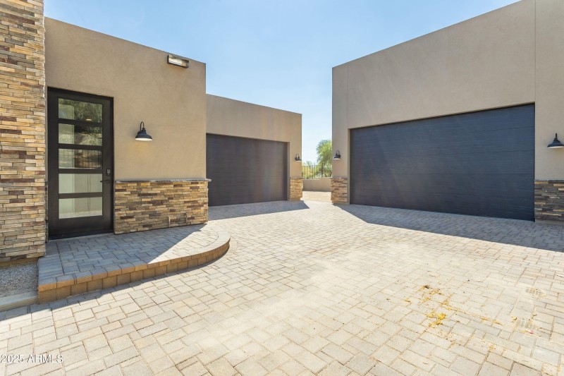 Garage A & B , Pantry porch & entrance