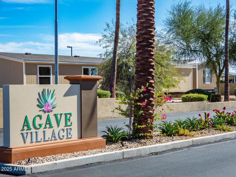 AGAVE VILLAGE MAIN ENTRANCE