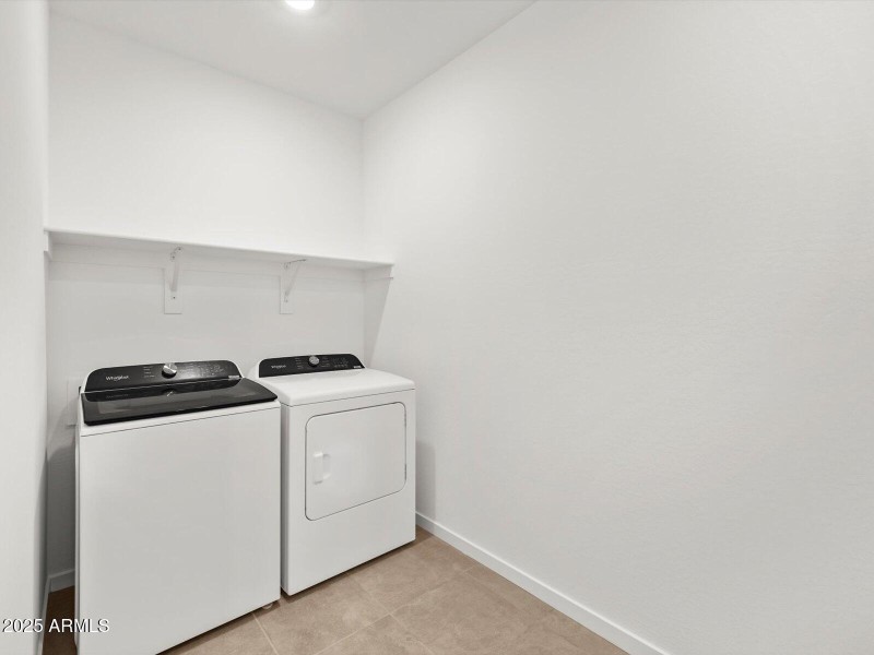 Included Washer & Dryer