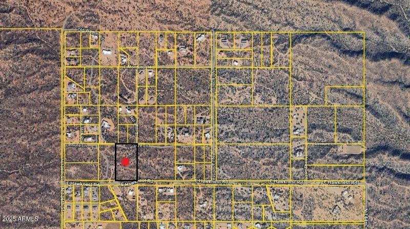 Map zoomed out parcel D