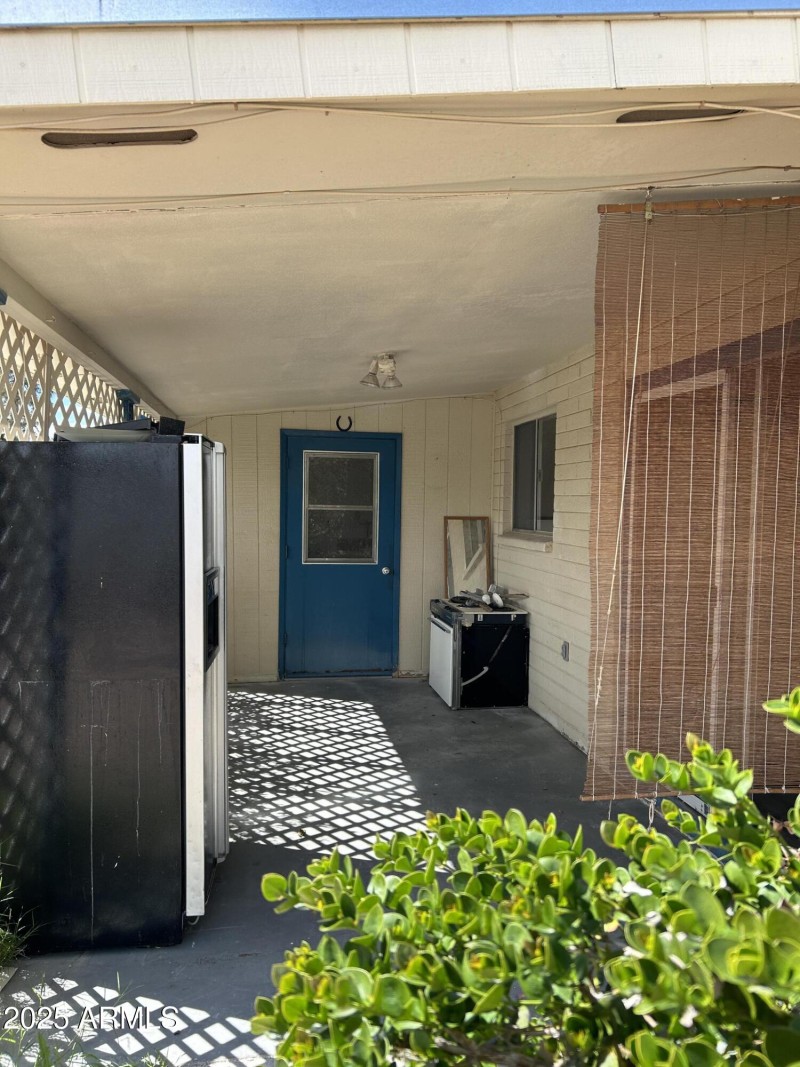 Back patio