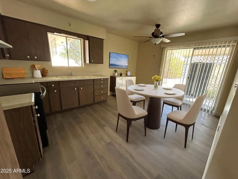 Staged Kitchen