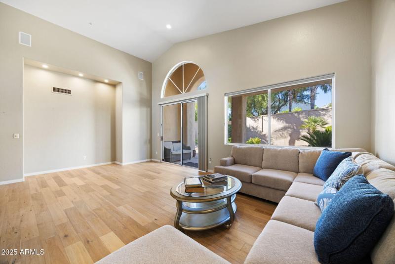 Upgraded Wood Flooring