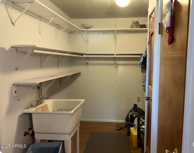 Laundry area