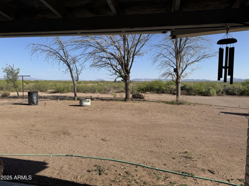 Outside looking South