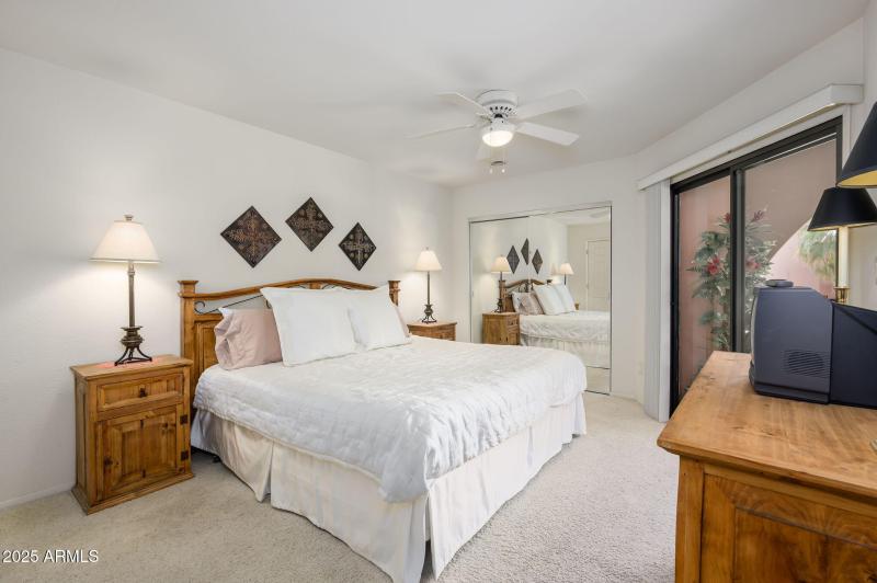 Bedroom Accommodates a King Bed