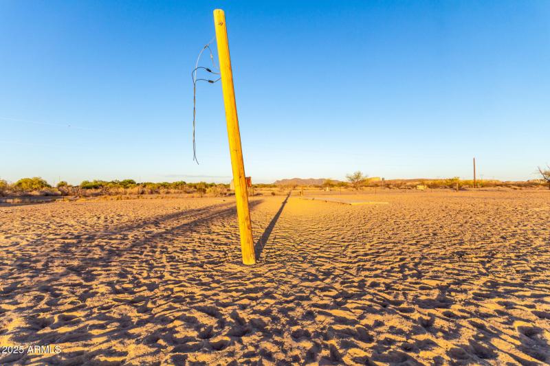 Electrical Hook up Next to pad