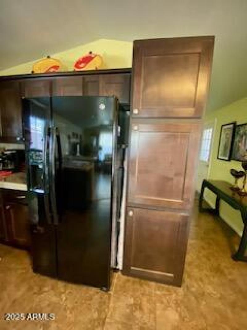 pantry and fridge