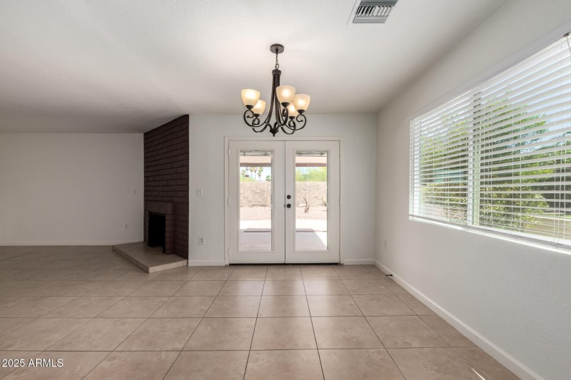 Dining Room with Outdoor Views