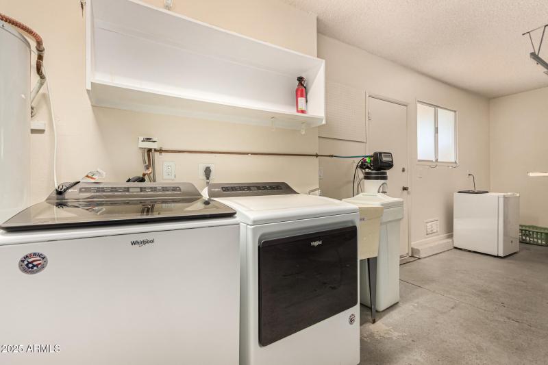 Utility Area in the Garage