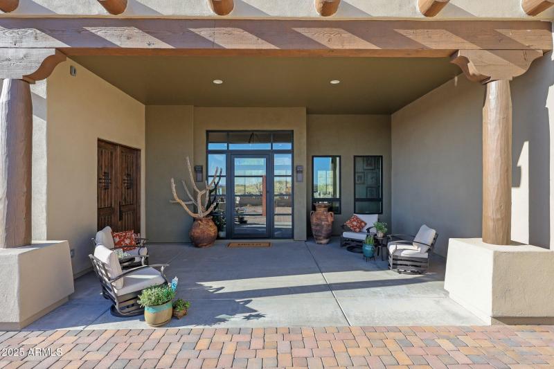 Custom "Visionmakers" Glass Front Door