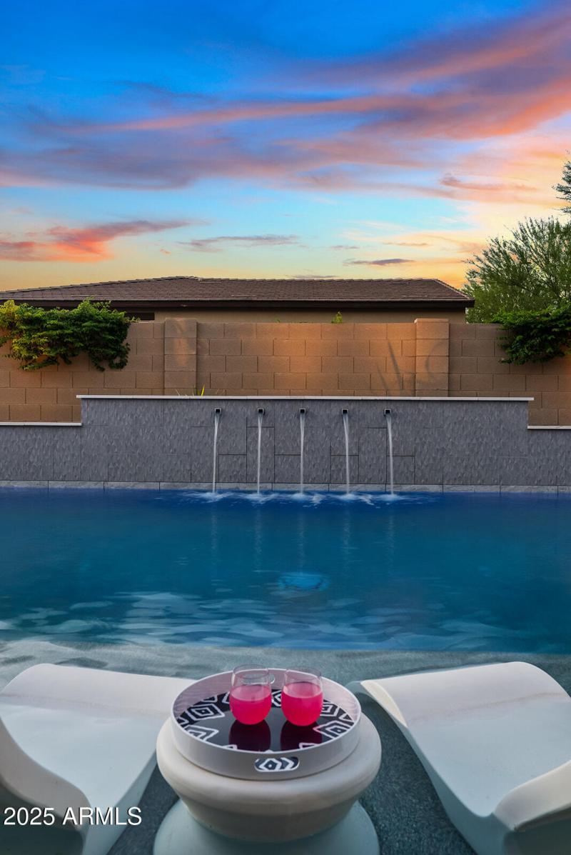 Sunset Pool View