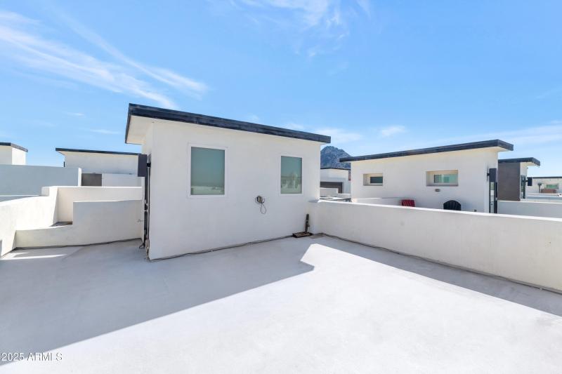 Fabulous roof top deck