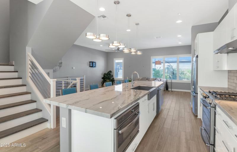 Beautiful tile planked floors