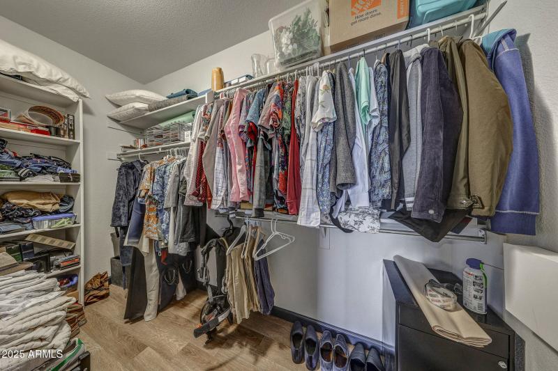 bedroom walk-in closet