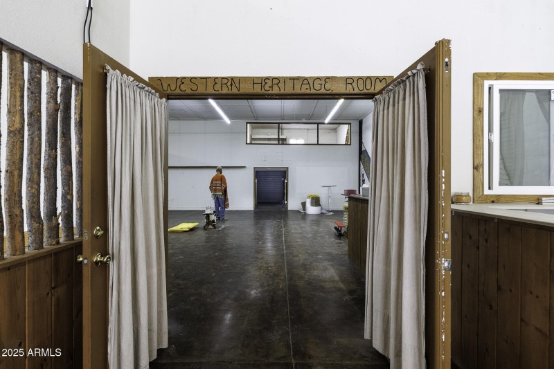 Lobby French Doors