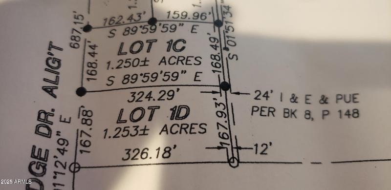0 Butte Creek Lot map