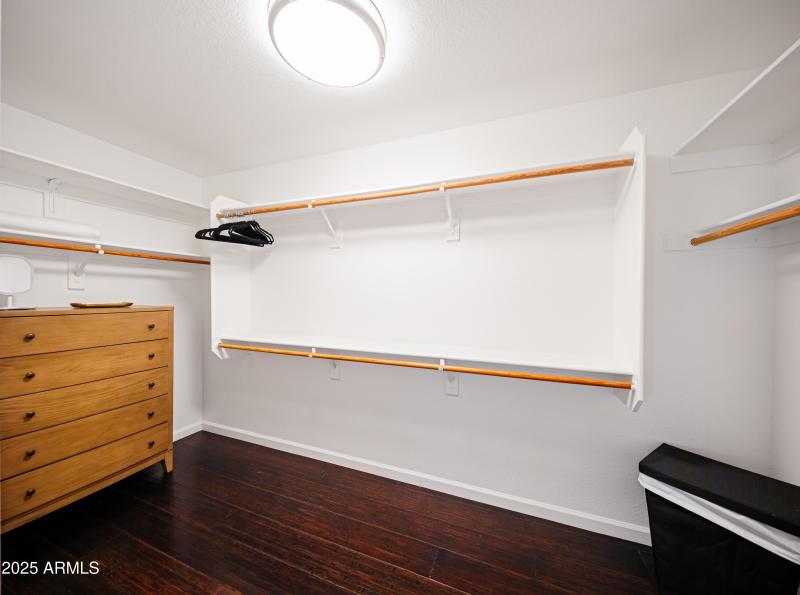 Large Primary Walk-In Closet