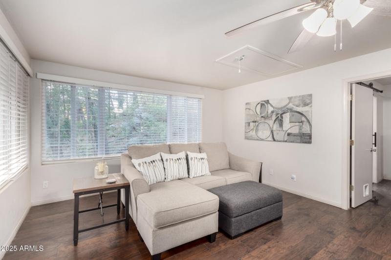 Sitting area upstairs