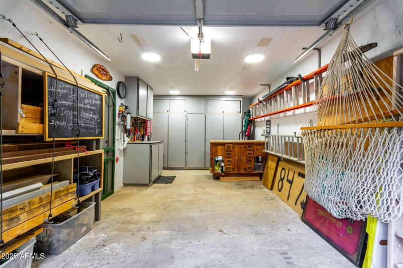 Garage and work shop