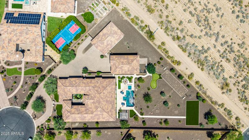 Aerial View of the Entire Lot