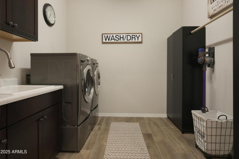 Laundry with Extra Cabinets 40th way