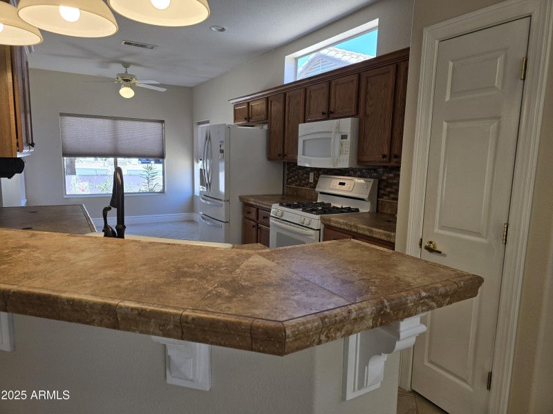 Kitchen has Pantry