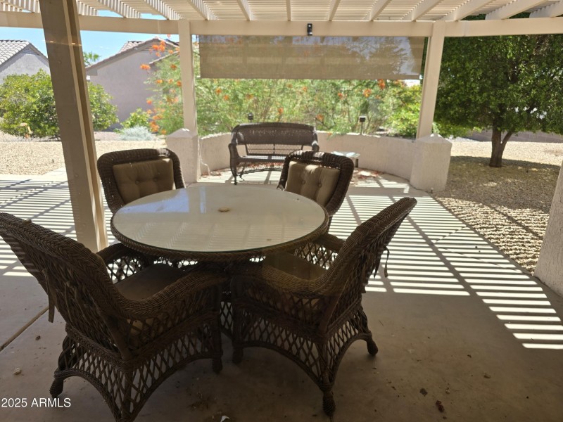 Large Covered Patio