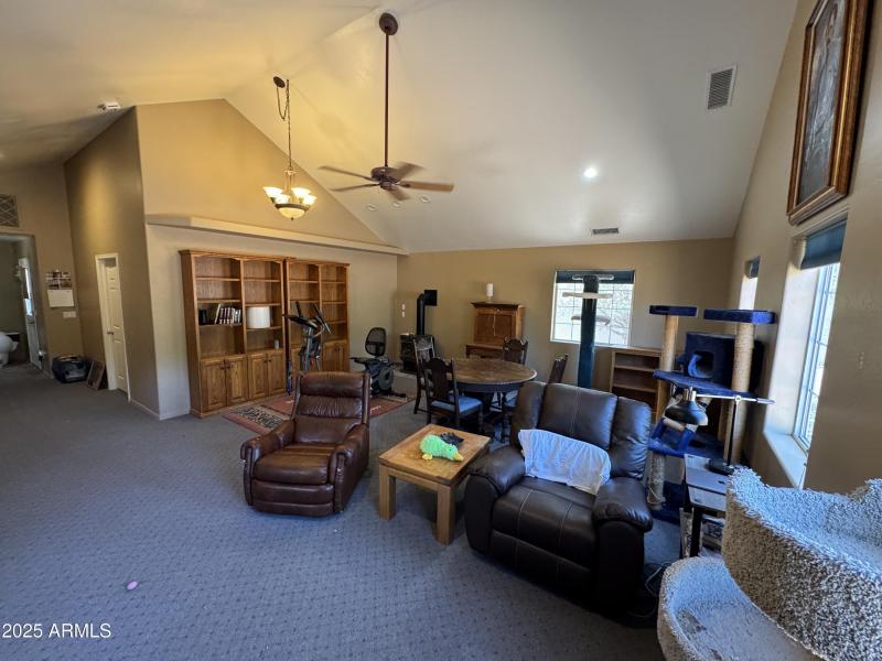 Guest suite living area