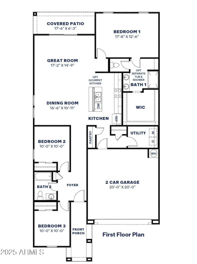 Del Rio Ranch, Caden 1,651 SF 3Bedrooms,