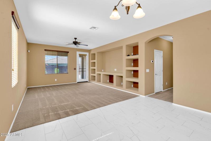 Living and dining room