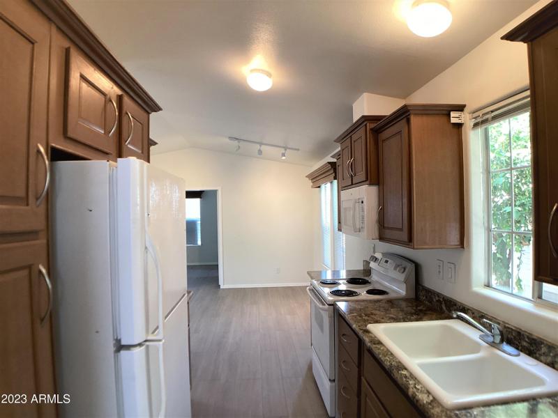 Kitchen from the main room