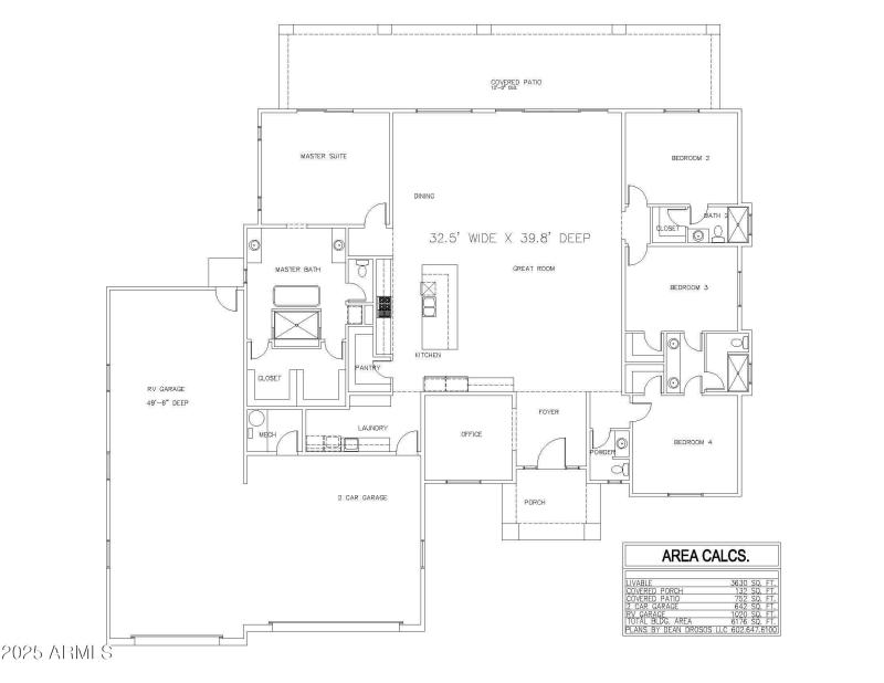 3630 keenan RV floor plan only 2