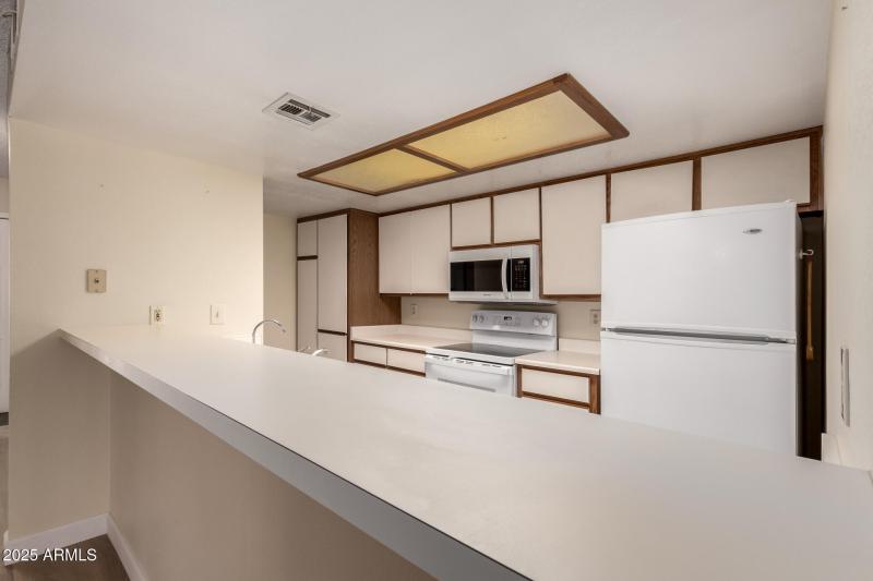 Bright White Kitchen