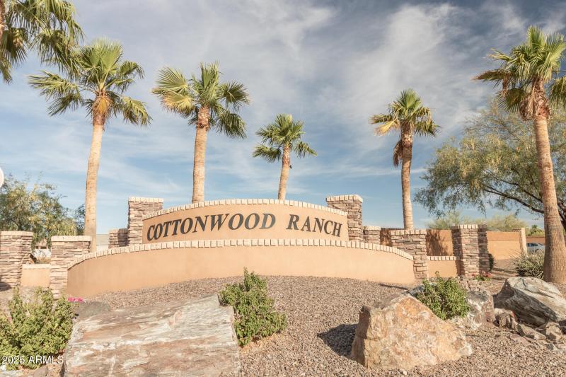 Cottonwood Ranch Sign 2