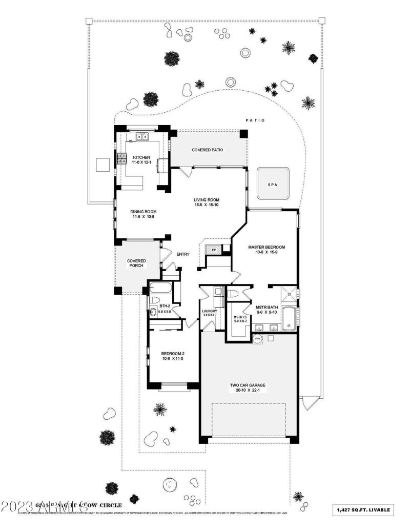 6505 East Night Glow Circle - Floor Plan