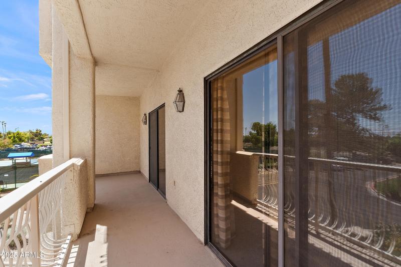 Large Double Balcony