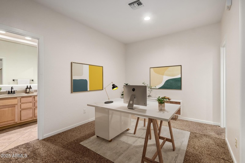 Virtually Staged - Basement Extra Space