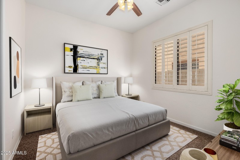 Virtually Staged - Bedroom 2