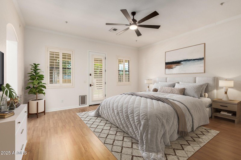Virtually Staged - Primary Suite