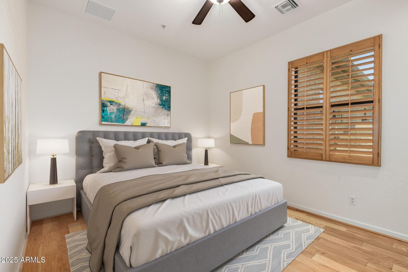 Virtually Staged - Bedroom 1