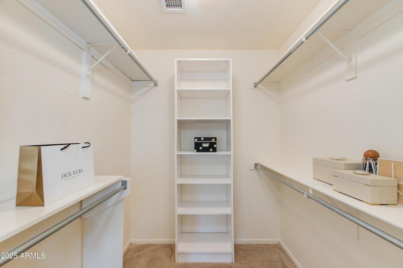 primary walk in closet